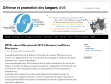 Tablet Screenshot of languesdoil.org